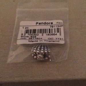 Pandora pearl one of a kind charm